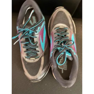 Brooks Ghost 10 Running Shoes‎ Athletic Black Purple Teal 1202451B089 Womens 9.5 thumbnail 3