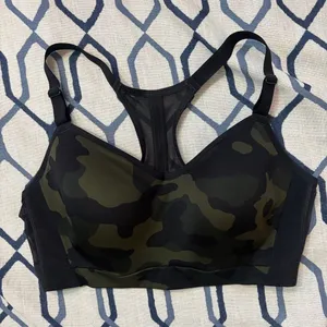 All in Motion Camo Print Racerback Sports Bra Size XL with bra clip in back NWOT thumbnail 1