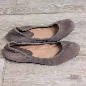 ANTONIO MELANI Brown Leather Prima Ballet Flats thumbnail 3