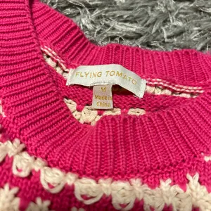 Flying Tomato Cropped Sweater thumbnail 2