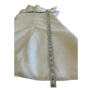 Amelia Couture White Sparkling Knee Length Formal‎ Gown Cocktail Dress Size 12 thumbnail 8