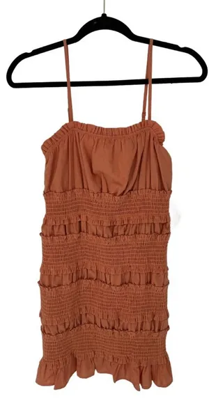 Lost & Wander‎ California Peach Mini Dress S $118 thumbnail 1