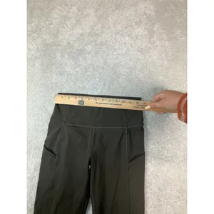 Lululemon Fast * Free 7/8 Tight II *Nulux 25" Dark Olive 6 thumbnail 8