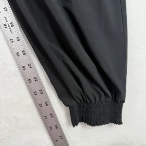 Athleta Savannah Jogger Black High Rise Paperbag Waist‎ Pants Size 2 thumbnail 4