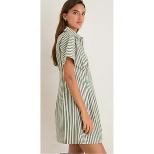 Tuckernuck Green White Stripe Jardin Stripe Cotton Poplin Mini Calli Resort SZS thumbnail 8