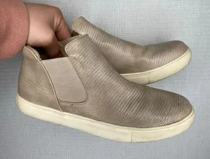 COCONUTS by Martisse |‎ Tan Grey Snakeskin 8 Bootie thumbnail 1