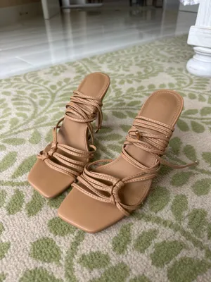 Strappy Brown heels Size 6.5 thumbnail 4