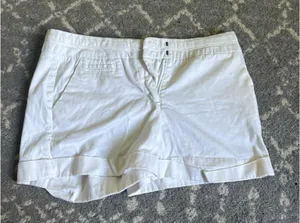 Express White Casual Shorts thumbnail 1
