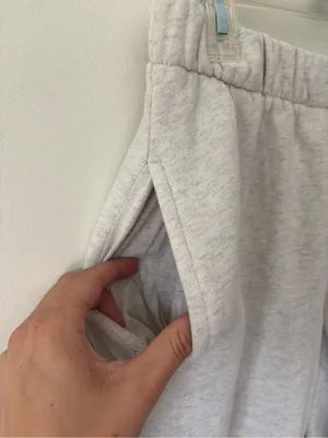 John Galt Brandy Melville Gray Jogger Sweat Pant Athleisure Sporty Loungewear thumbnail 3