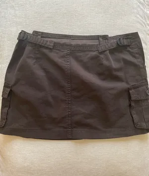 John Galt Brown Cargo Mini Skirt thumbnail 6