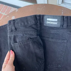 Revolve Dr Denim echo black straight leg jeans size 25 thumbnail 4