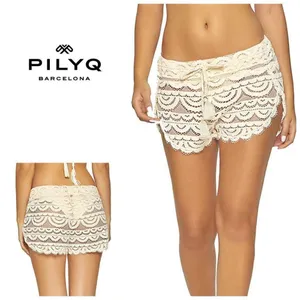 New. Pilyq ivory lace coverup shorts. Retails $144. XS/S thumbnail 2