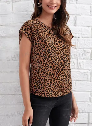 Leopard Tie Top Multi Size M thumbnail 2