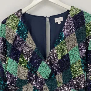 Revolve Song of Style Dolman Sleeve Sequin Mini Dress thumbnail 7