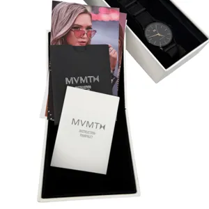 MVMT Boulevard Black Rose Gold Women's Watch MB01-BL 38mm Nylon‎ Strap Box thumbnail 7
