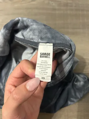 Savage Barbell Shorts Gray Size XS thumbnail 3