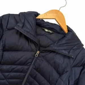 The North Face Navy Blue 550 Down Puffer Jacket Sz S thumbnail 2