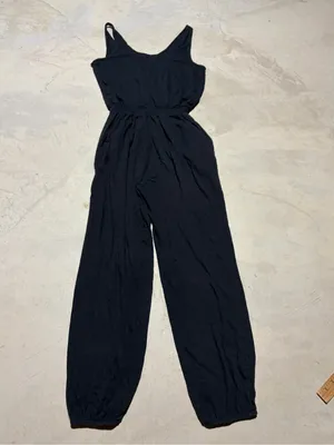 Aerie charcoal gray Sleeveless Jumpsuit with Elastic Waist medium thumbnail 11