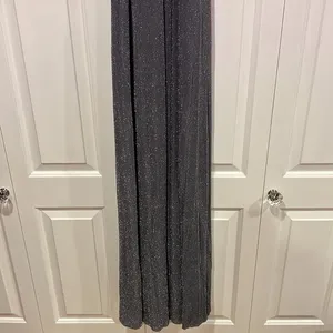 Show me‎ your mumu wedding new with tags gray sparkle maxi dress small thumbnail 6