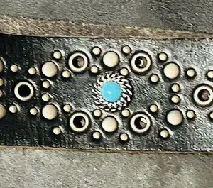 Belt with stones 40 length x 1.5 wide thumbnail 1