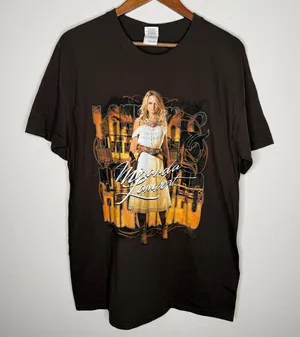 NWOT Gildan‎ Miranda Lambert Locked & Reloaded Tour 2013 Graphic T-Shirt Sz L thumbnail 1