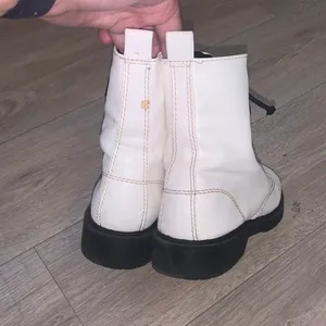 Time and Tru Combat Boots White Lug Boots thumbnail 5