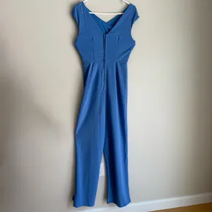 Elegant Blue Jumpsuit Size M thumbnail 2