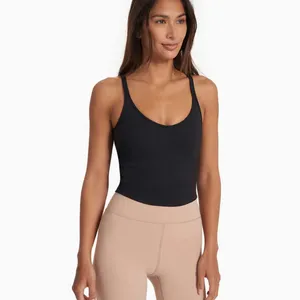 Vuori Rib Crop Tank Top thumbnail 6
