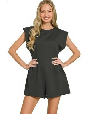 Zenana Scuba Open‎ Back Rompers thumbnail 1