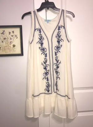 Embroidered Dress thumbnail 1