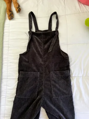 Pull & Bear Ribbed Corduroy Jumpsuit thumbnail 2