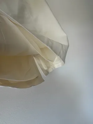 Express Chic Cream Pencil Skirt  thumbnail 2