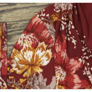 NWT London Times Jersey Knit Floral Sheath Dress Rust Orange / Gold 14 thumbnail 10