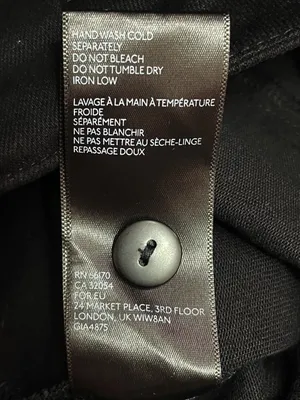 I.AM.GIA Ursa Cargo Pants Large Black Zip Off Convertible Shorts Silver Hardware thumbnail 15