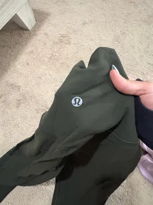 Lululemon Align Leggings Dark Green Olive TALL thumbnail 5