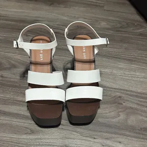 Madden Girl Cream Strappy Sandals thumbnail 2