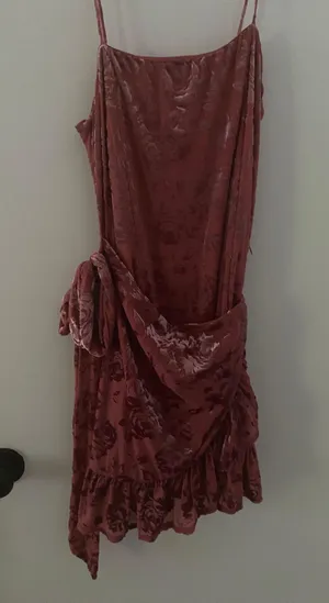 Free People Olivia Velvet Burnout Dress thumbnail 3
