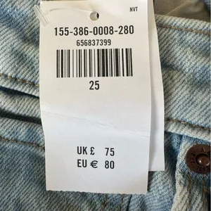Abercrombie Fitch Curve Love Ultra High Rise 90s Straight Jeans Women’s 25 0 NEW thumbnail 6