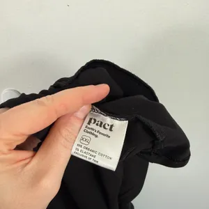 Pact Organic Cotton Black Mini Skirt Athleisure Minimalist Capsule Womens XXL thumbnail 6