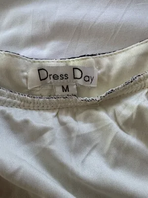 Vintage dress day BoHo dress size M thumbnail 3