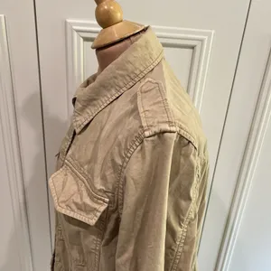 Gap Women's Khaki Utility Jacket‎ Safari Military Cotton Lightweight thumbnail 5