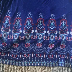 Blue Strapless Top Size XL thumbnail 3