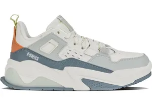 K-Swiss Multi-Accent Chunky Sneaker in White, Blue, Gray & Orange thumbnail 1