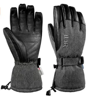 Ski Glove Winter Waterproof NWT(L) Gray thumbnail 1