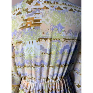 Shyanne Maxi Dress‎ Womens XS Multicolor Excellent Southwestern Tiered V-Neck thumbnail 11