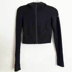 Alo Yoga Sway Full Zip Hoodie Black M thumbnail 2