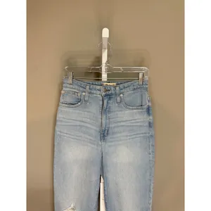 Madewell Perfect Vintage Straight Jeans Danby Wash Knee Rip‎ 27 Clean Girl thumbnail 6