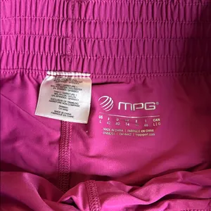 MPG Fuchsia Athletic Shorts Pink Size L thumbnail 2