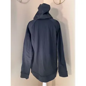 Under Armour Black Tech Terry Full Zip Hoodie Jacket Women's Large thumbnail 8