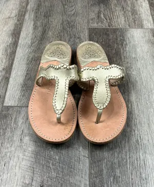 Jack Rogers Gold Sandals thumbnail 1